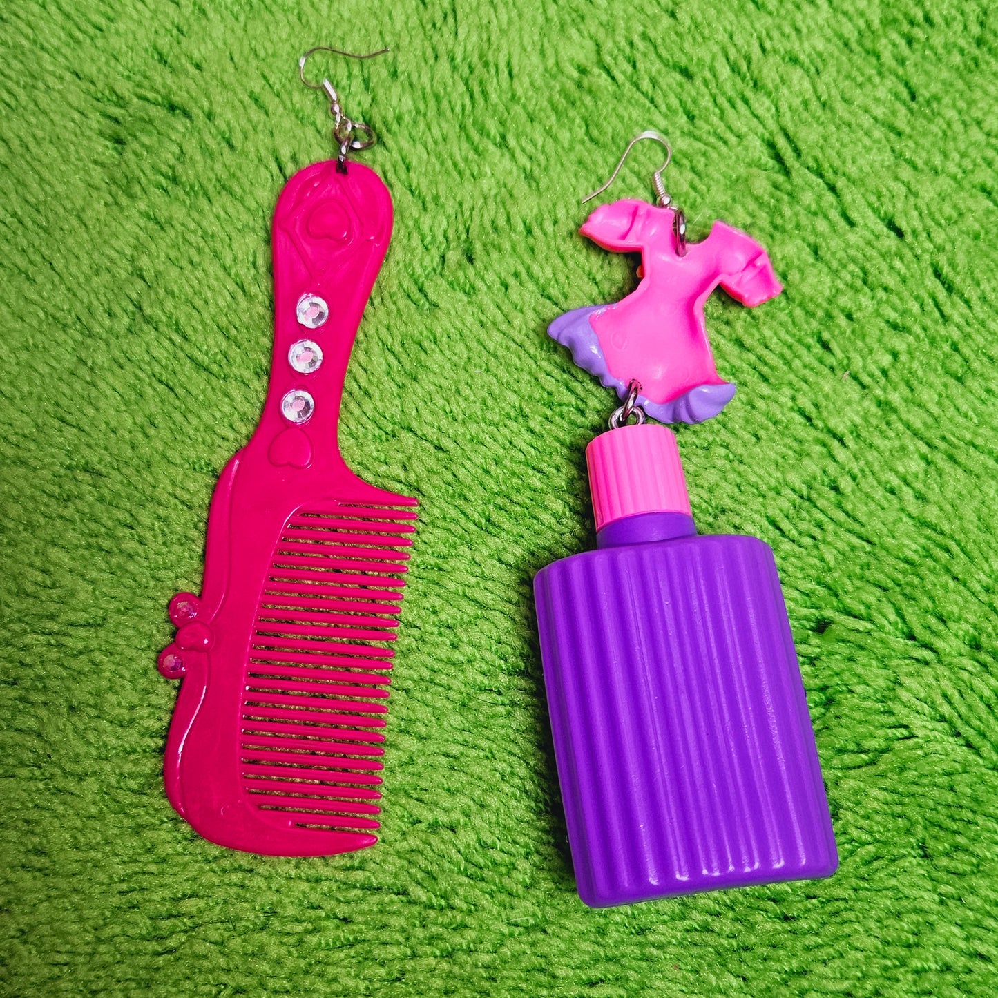 Vanity doll jumbo earrings