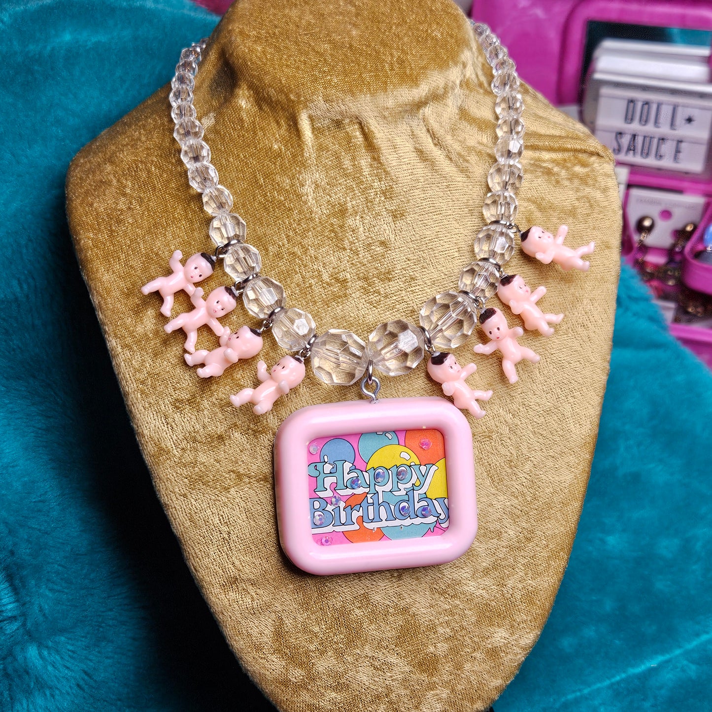 🎂Happy Birthday baby charm necklace🎂
