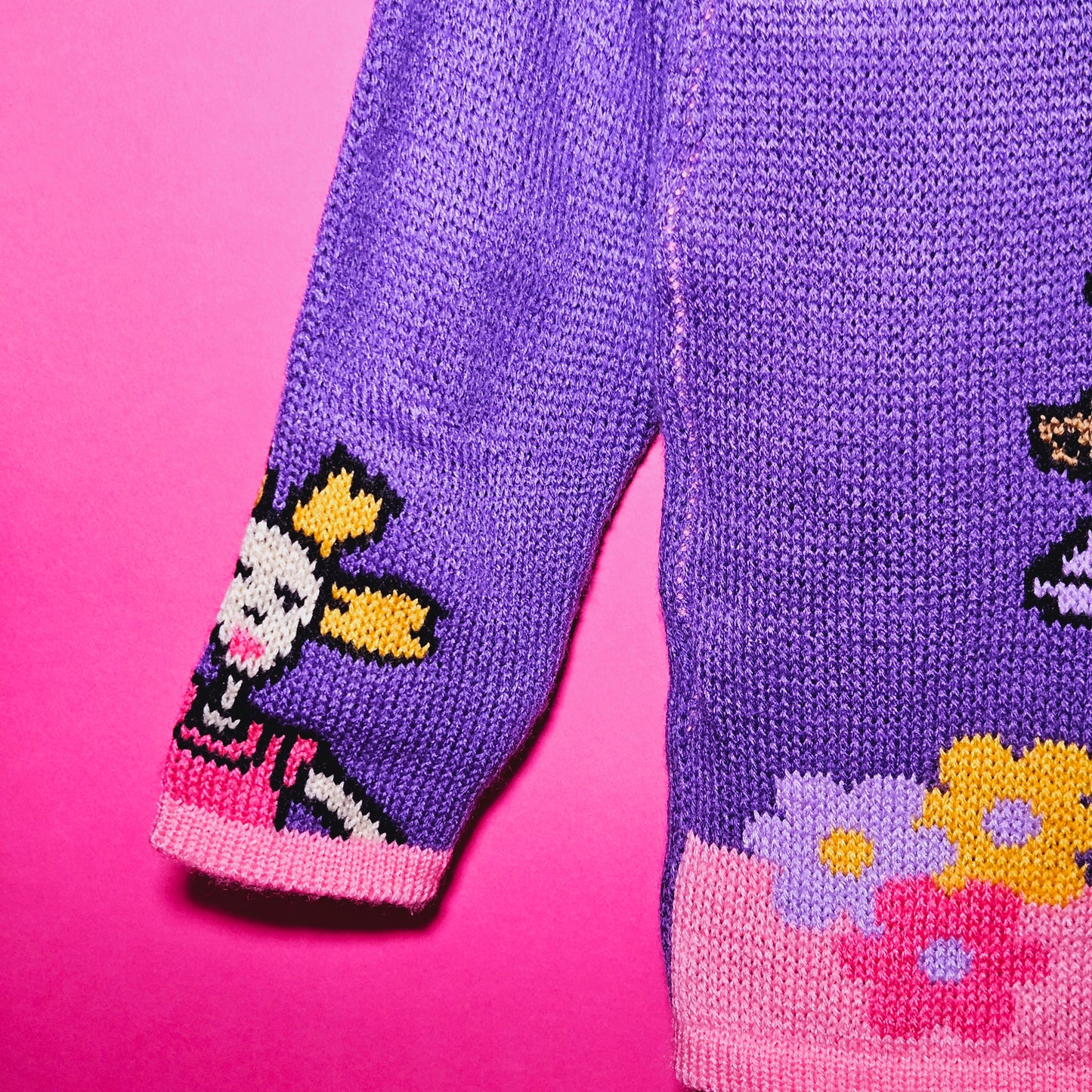 Shirley lock Holmes rugrats knit sweater