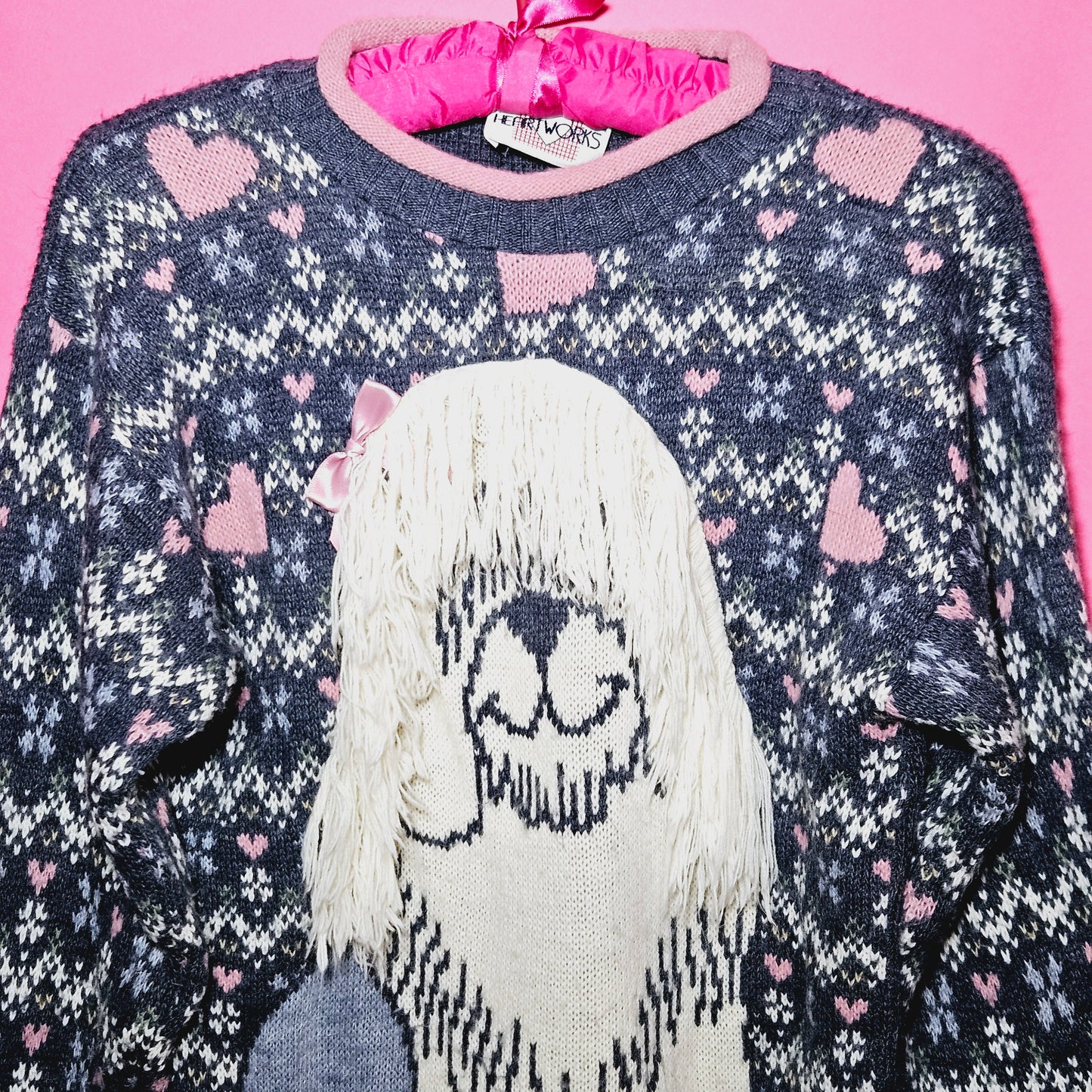 Doggy doo knit sweater