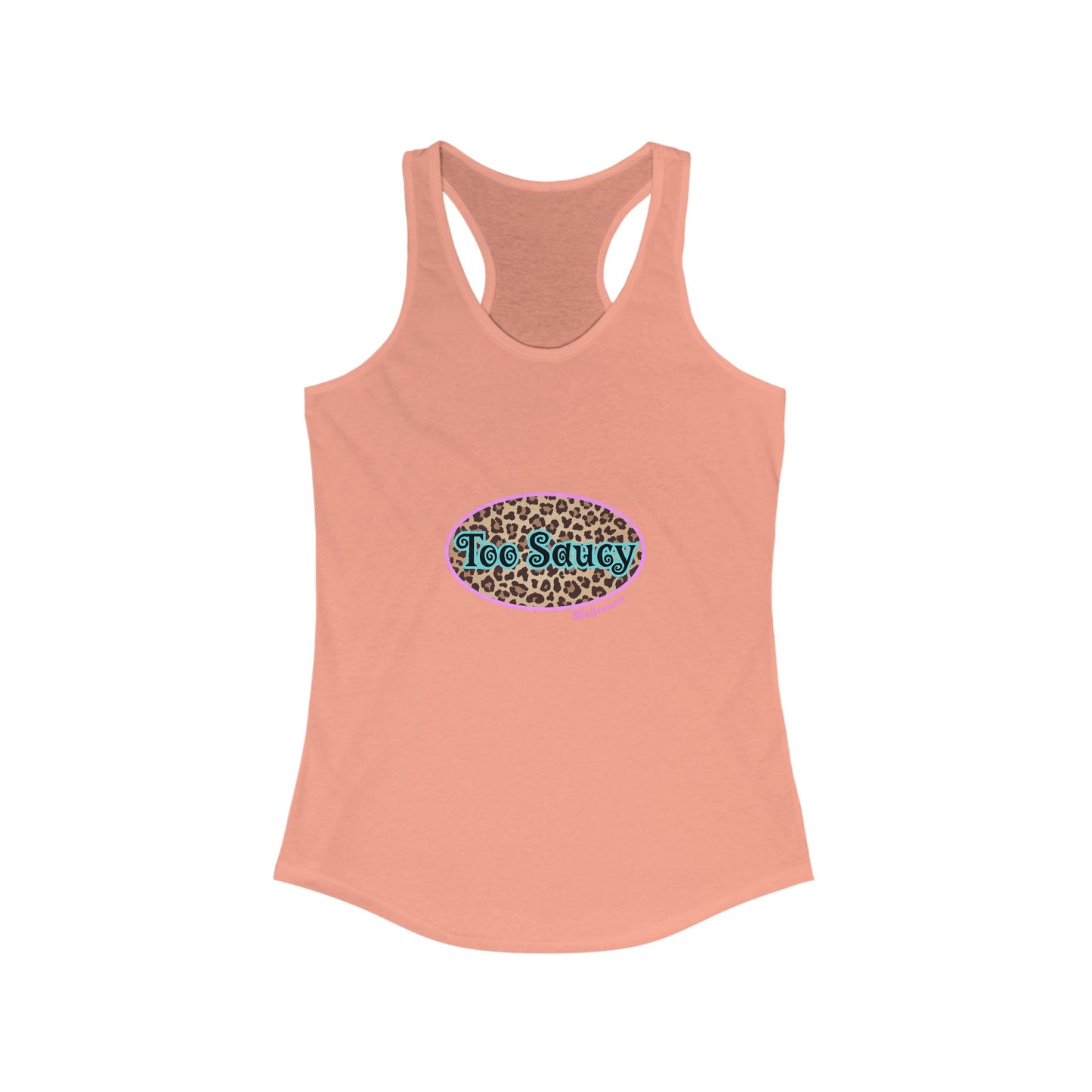 Too Saucy Tank Cheetah print