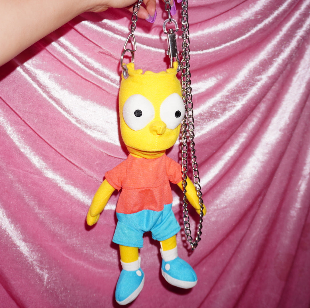 Bart Simpson Plush crossbody purse
