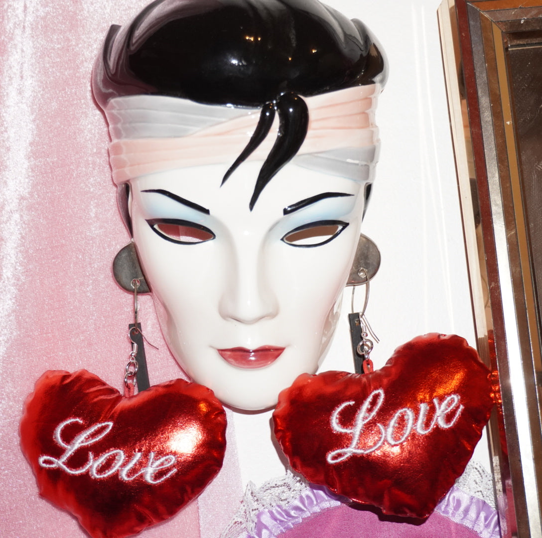 L❤️VE Plush Earrings