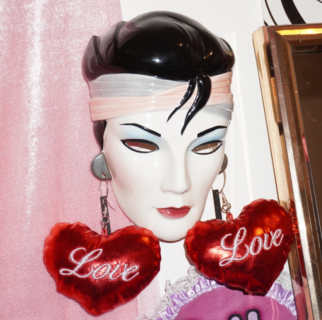 L❤️VE Plush Earrings