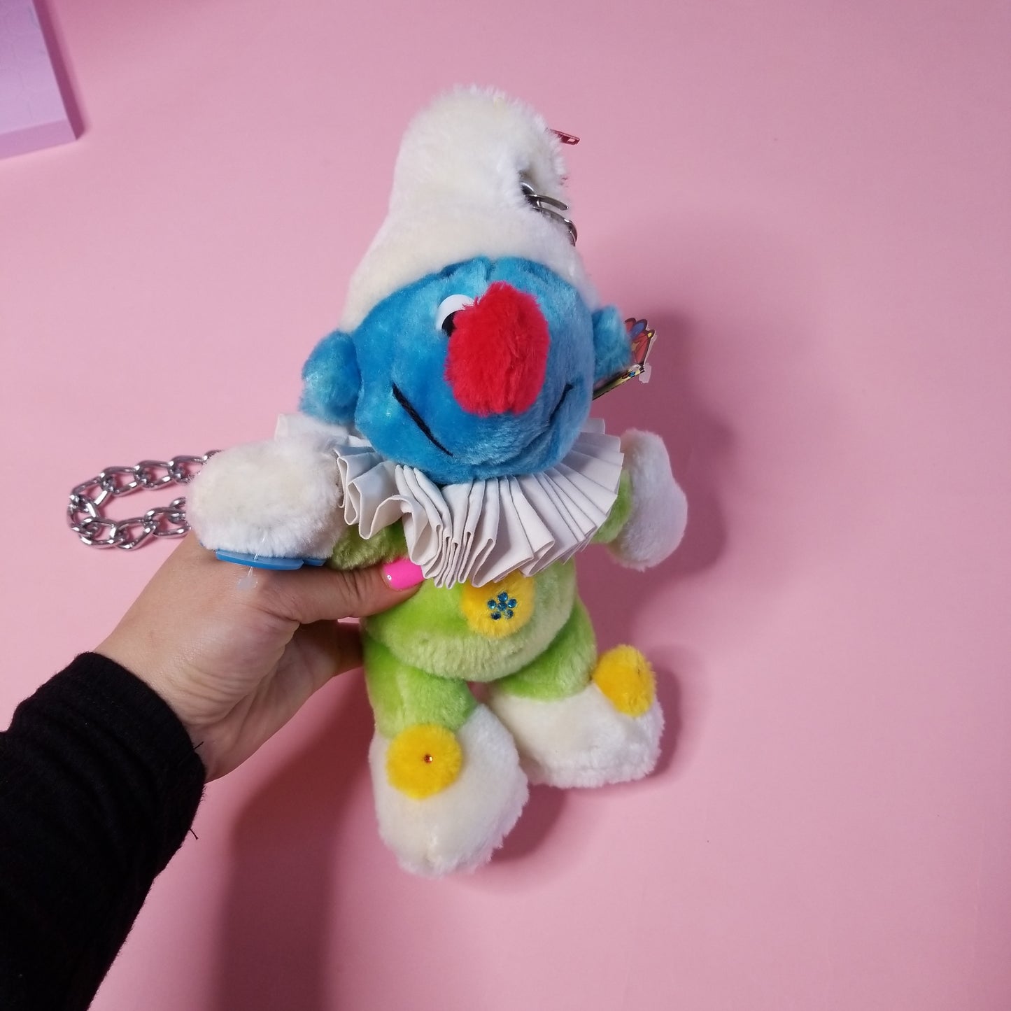 Clownin around 1983 Smurf Bag