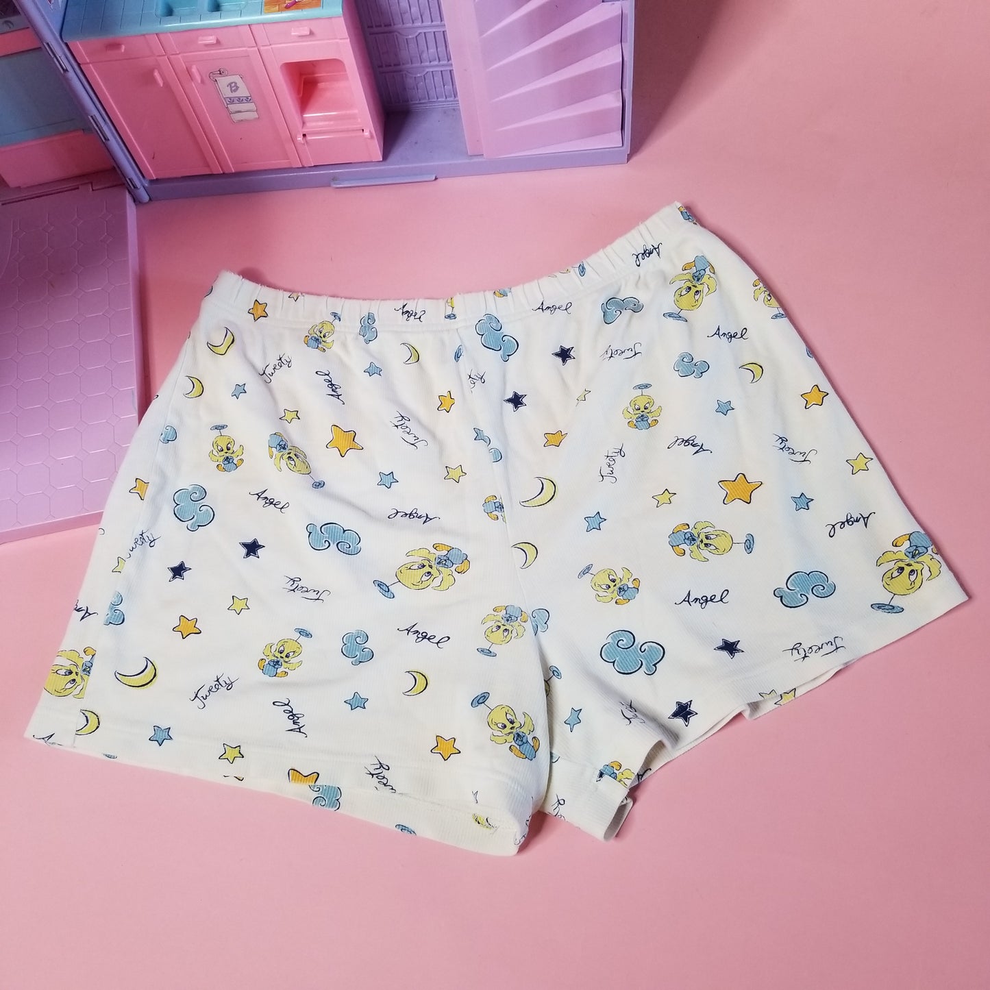 1998 Tweety bird pj shorts set