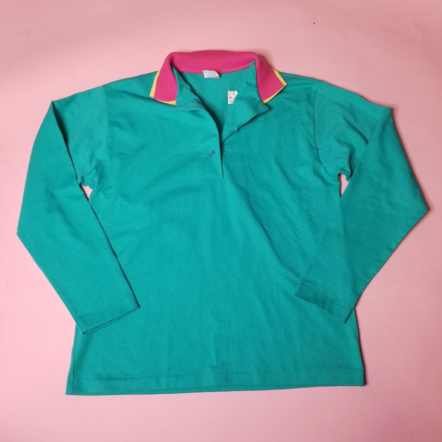 80s Color Block Polo