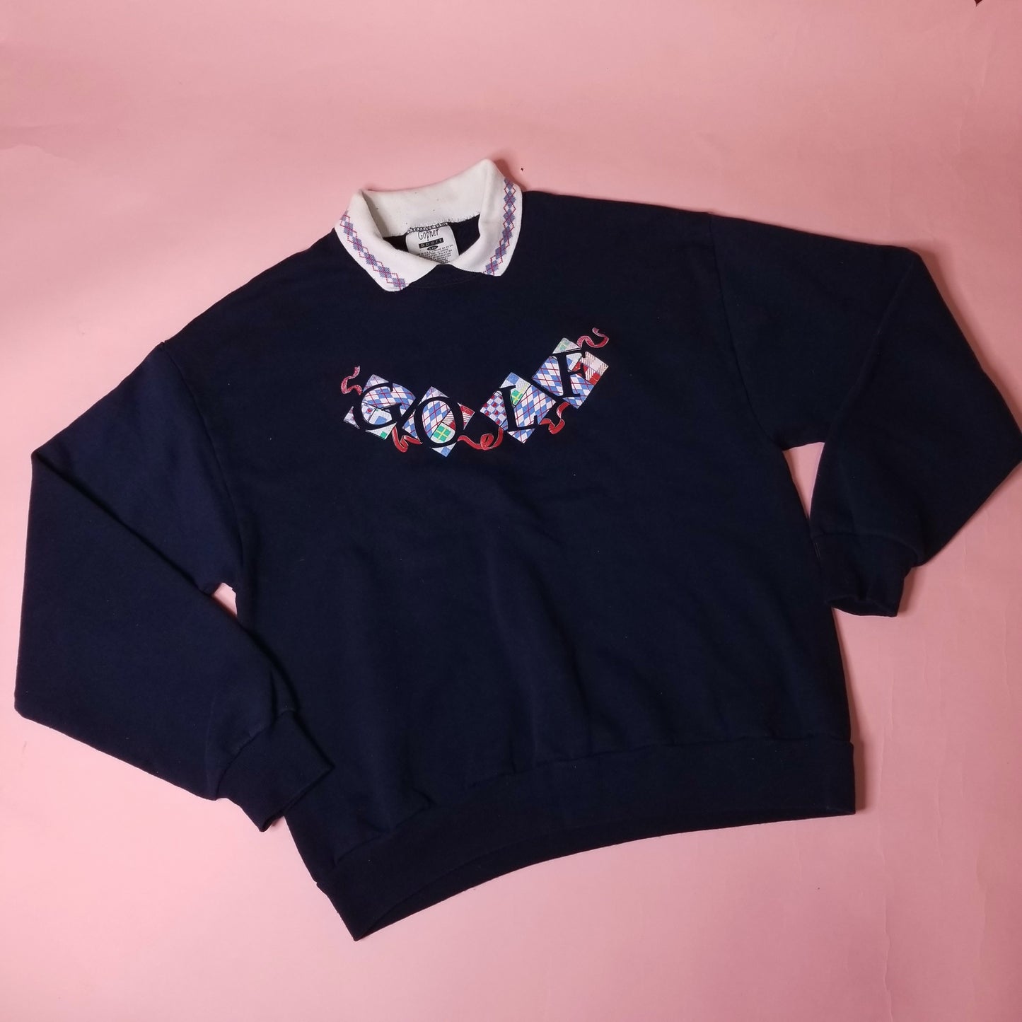 Golf Players Club collared crew neck sweater