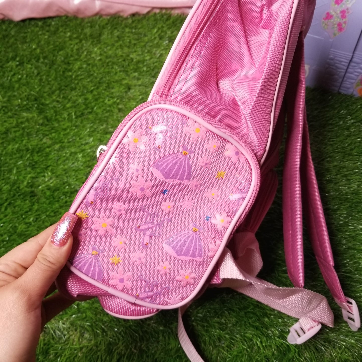 Faith hope love early 2000s sparkly backpack