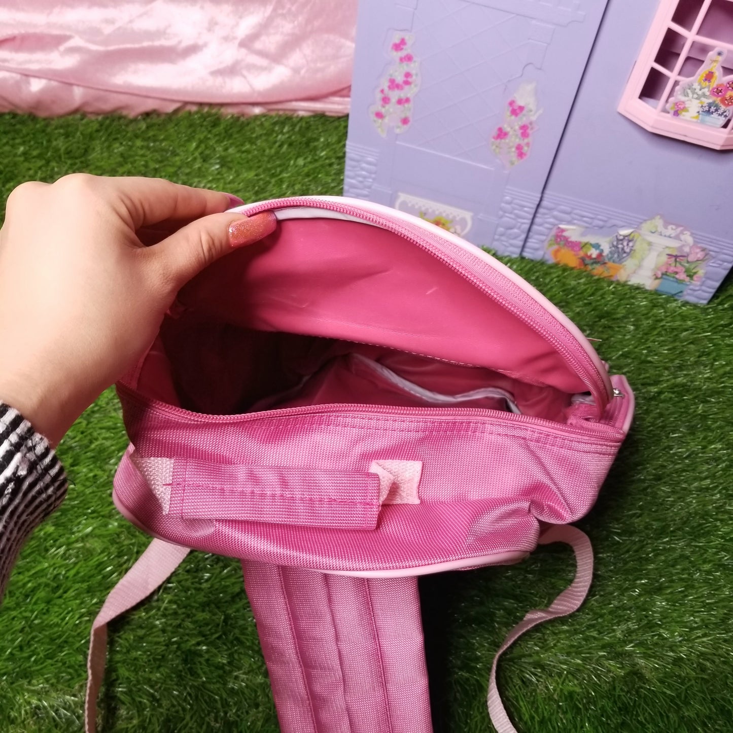 Faith hope love early 2000s sparkly backpack
