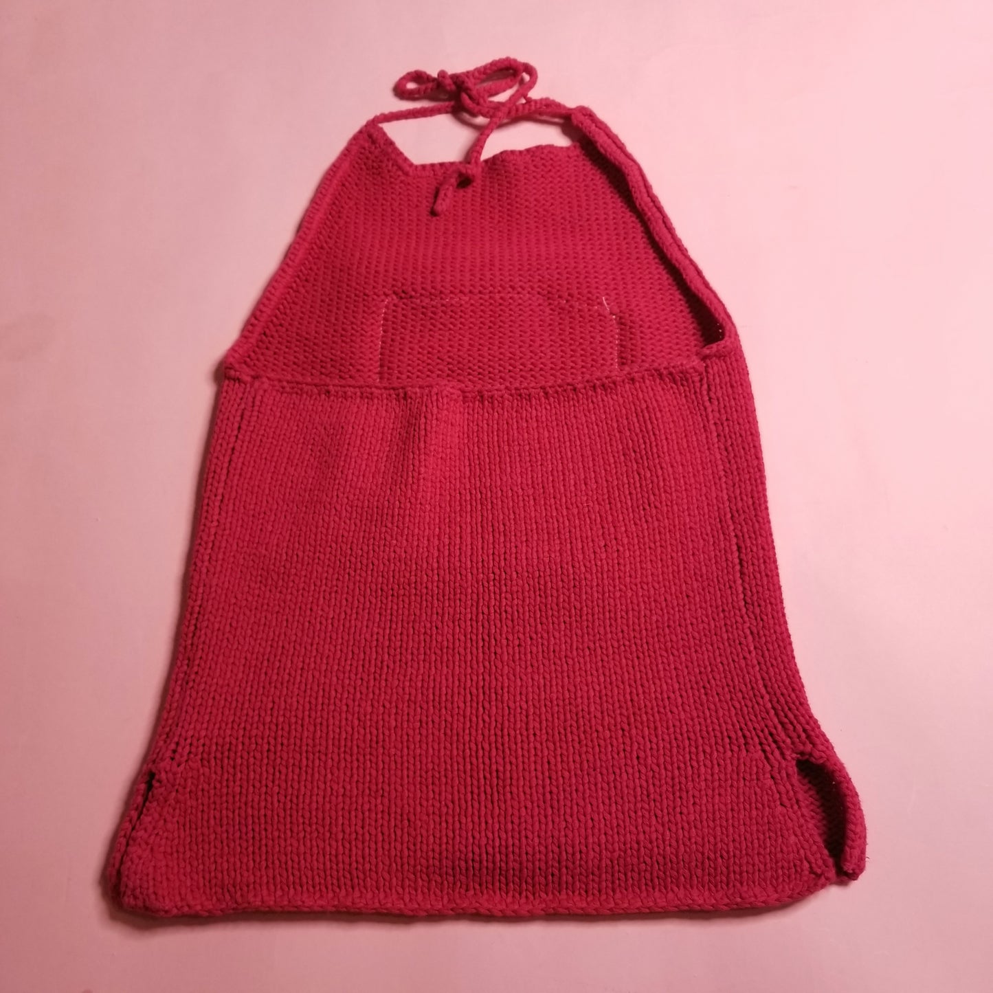 Just wanna have fun knit halter top