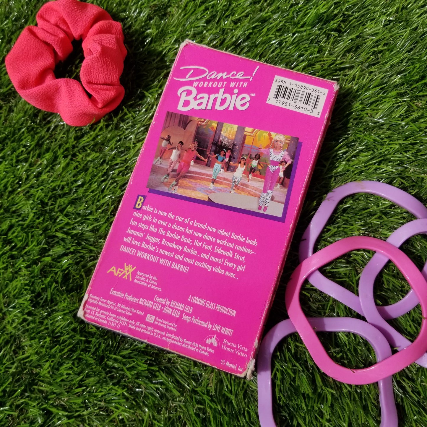 Barbie Aerobics VHS tape