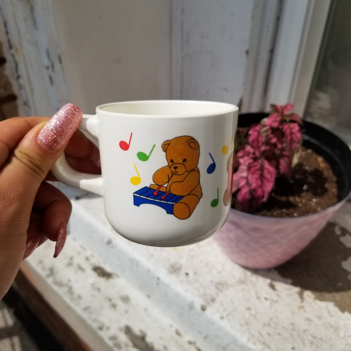 1987 Do re mi 3 piece teddy bear kitchen set