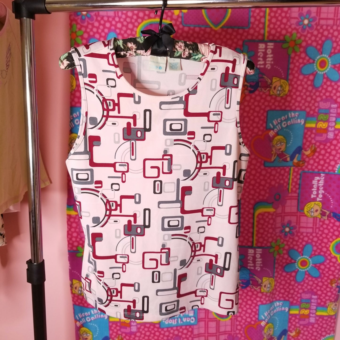 00's microchip print tank