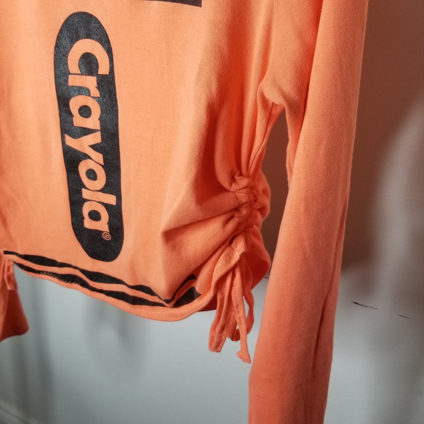 Crayon Cutie Ruched Longsleeve Top