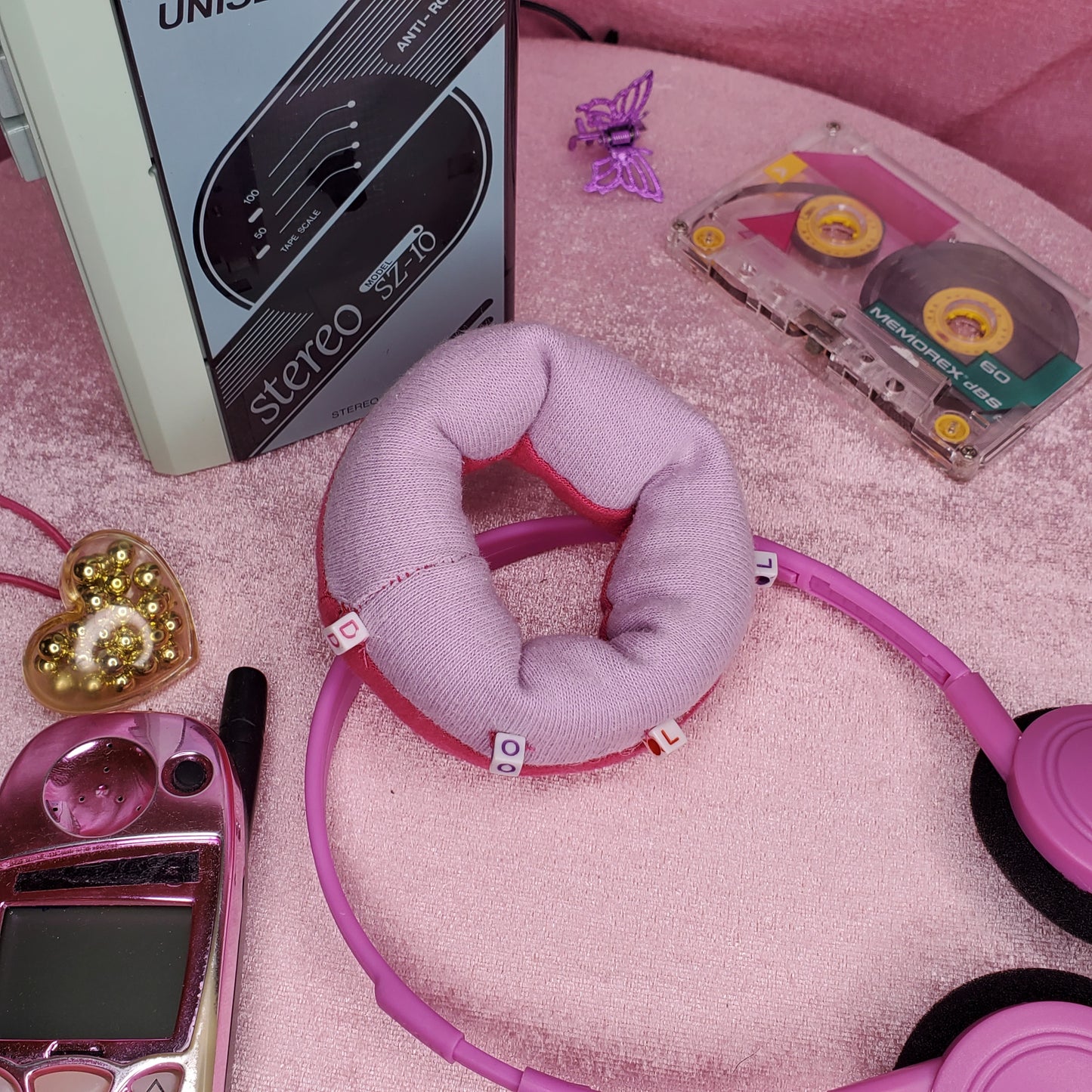 Total Doll plush bangle bracelet