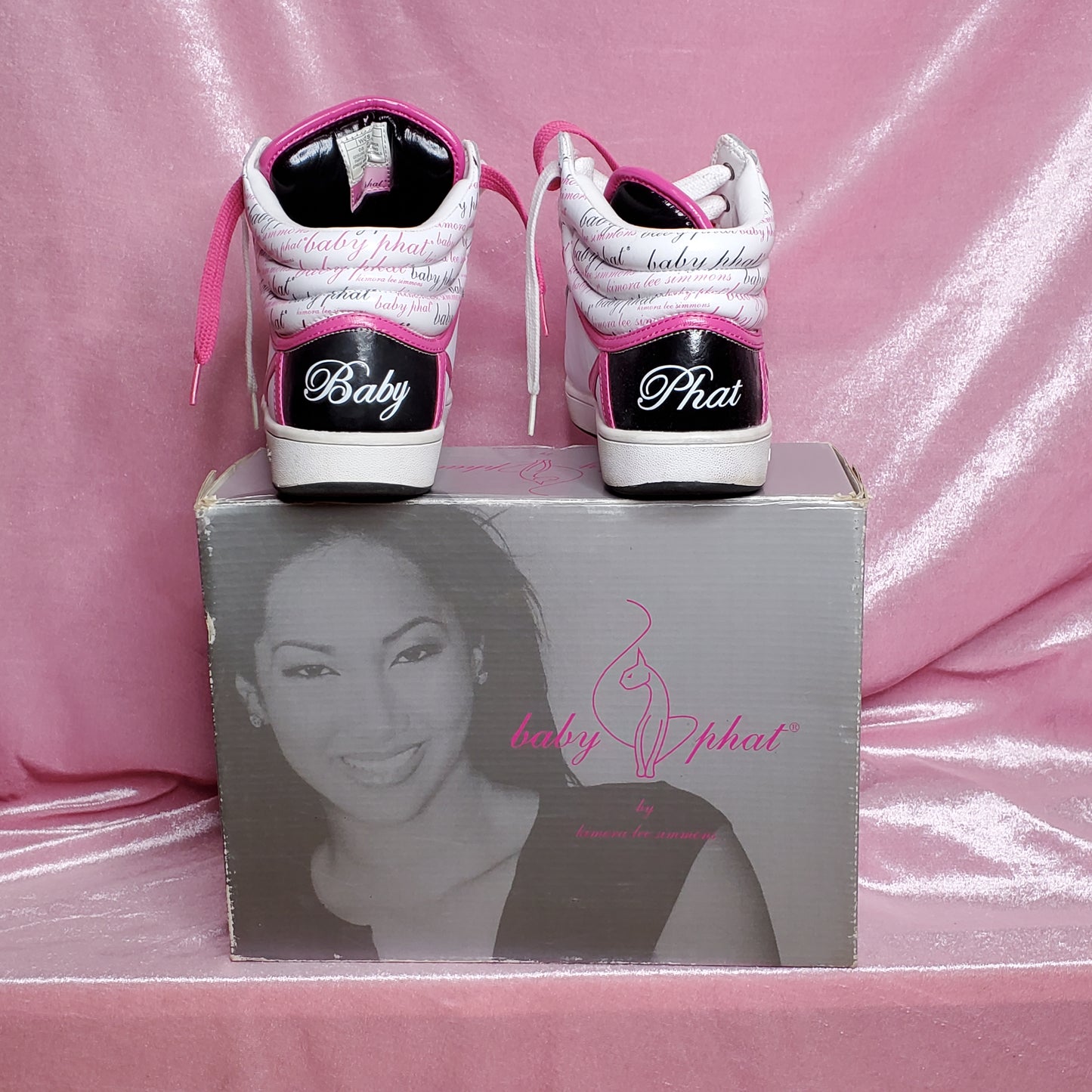 SIze 9 Baby Phat hightop sneakers