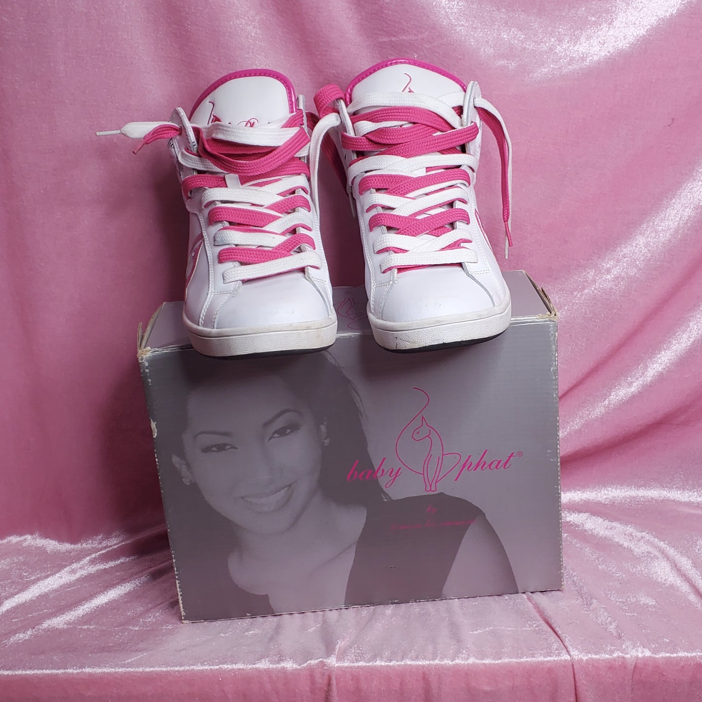 SIze 9 Baby Phat hightop sneakers