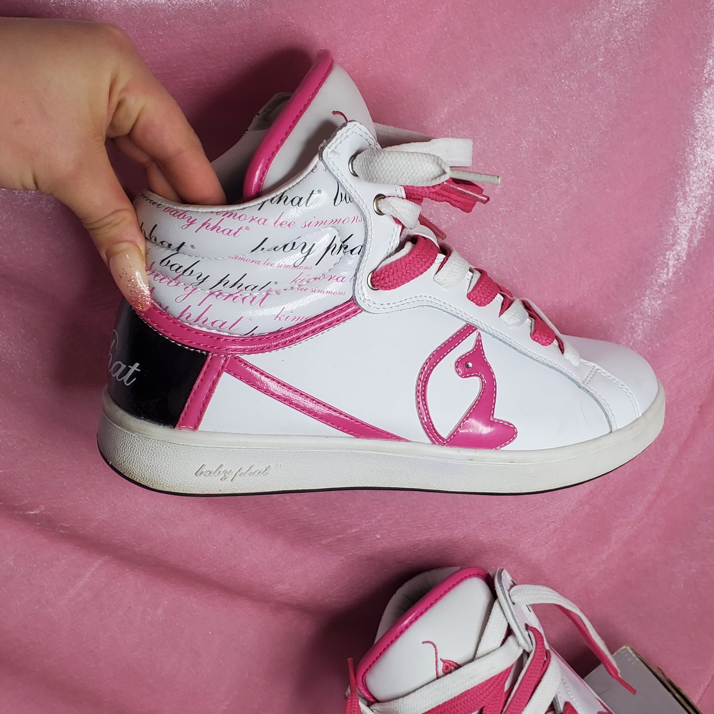 SIze 9 Baby Phat hightop sneakers