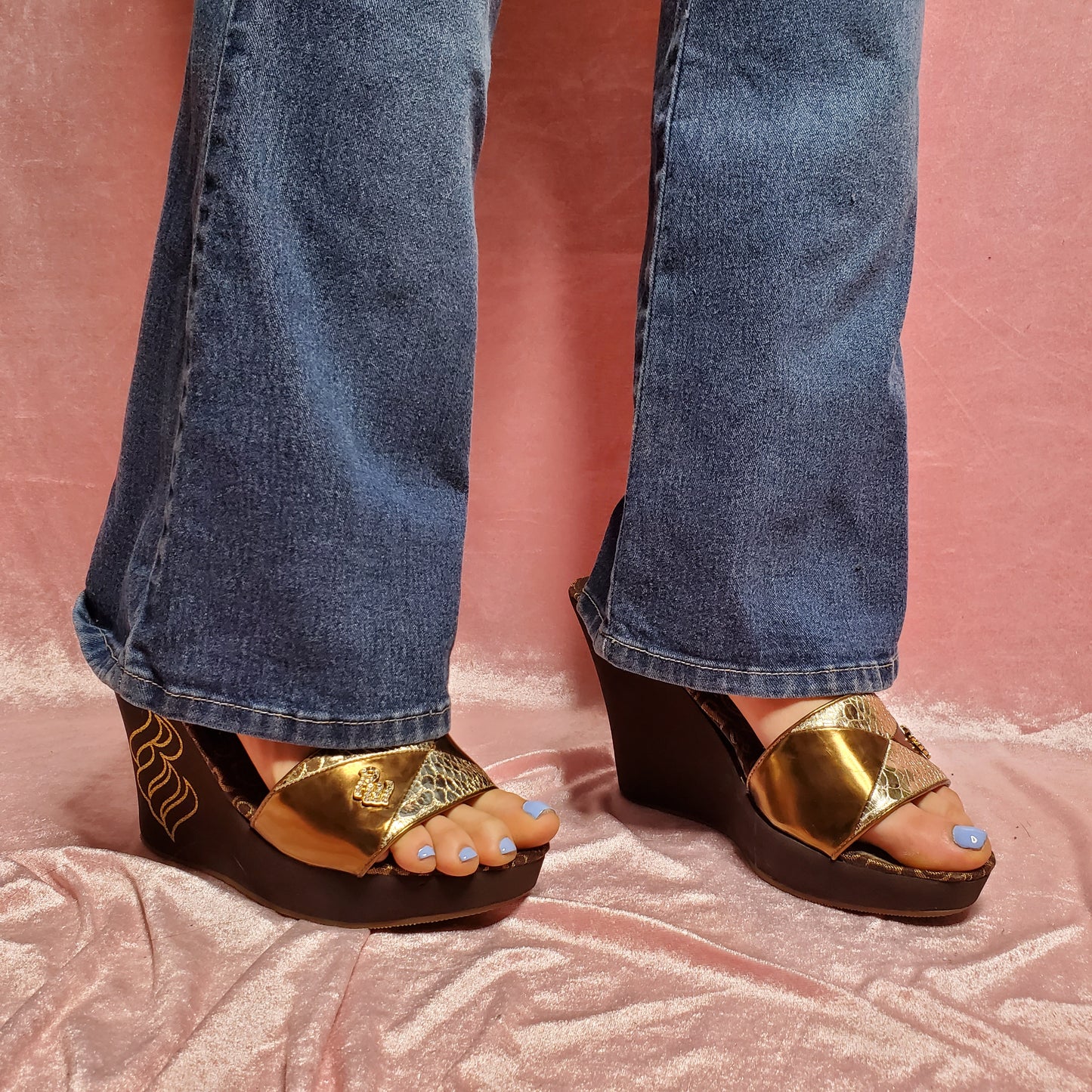 Y2k vixen Rocawear wedge heels