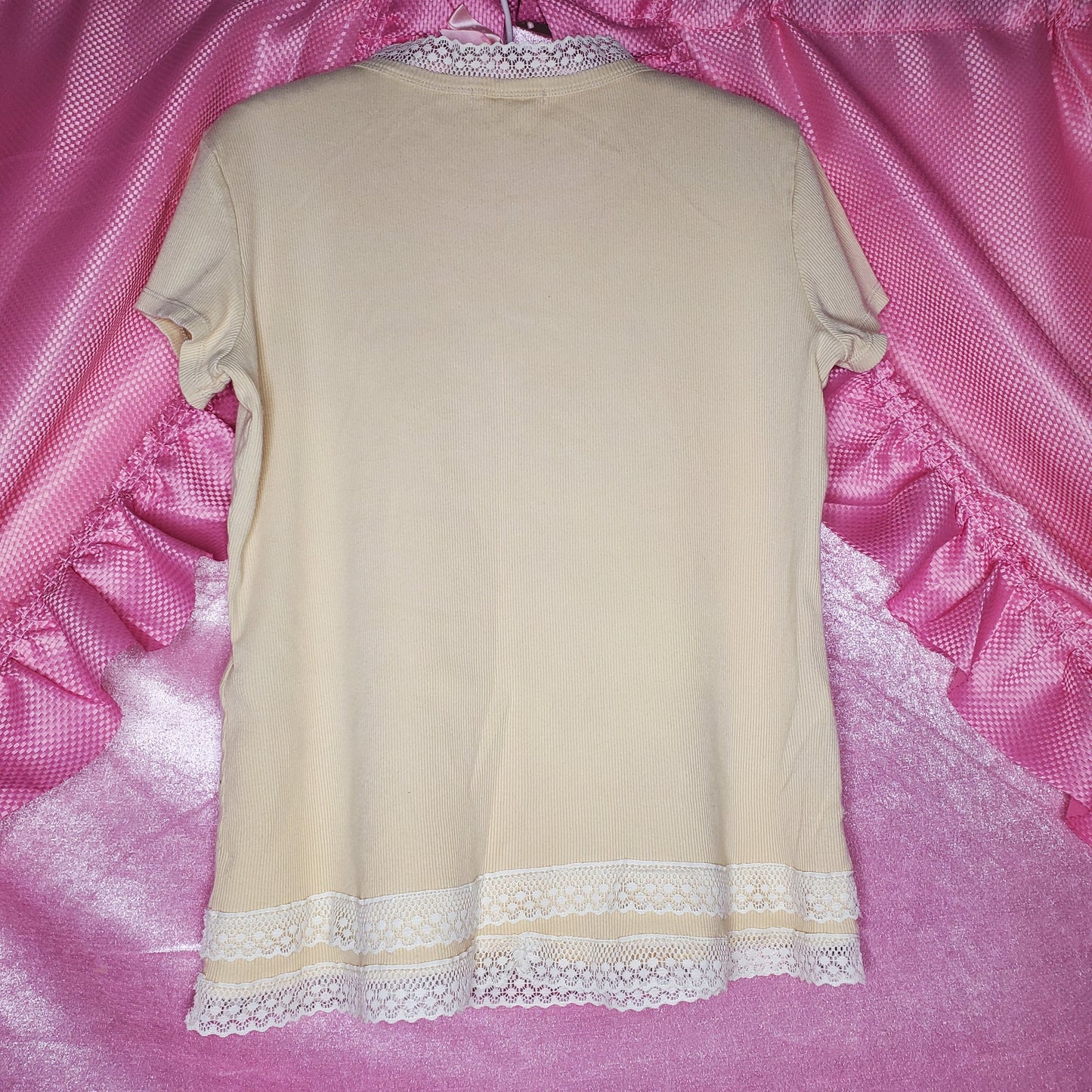 Botanical fleur beaded hippie babe top