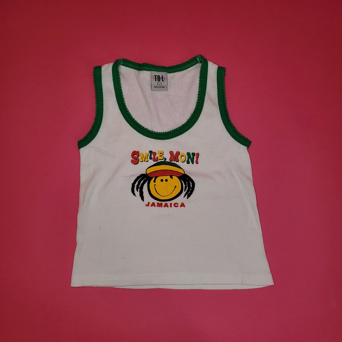 Smile Jamaica destination crop top