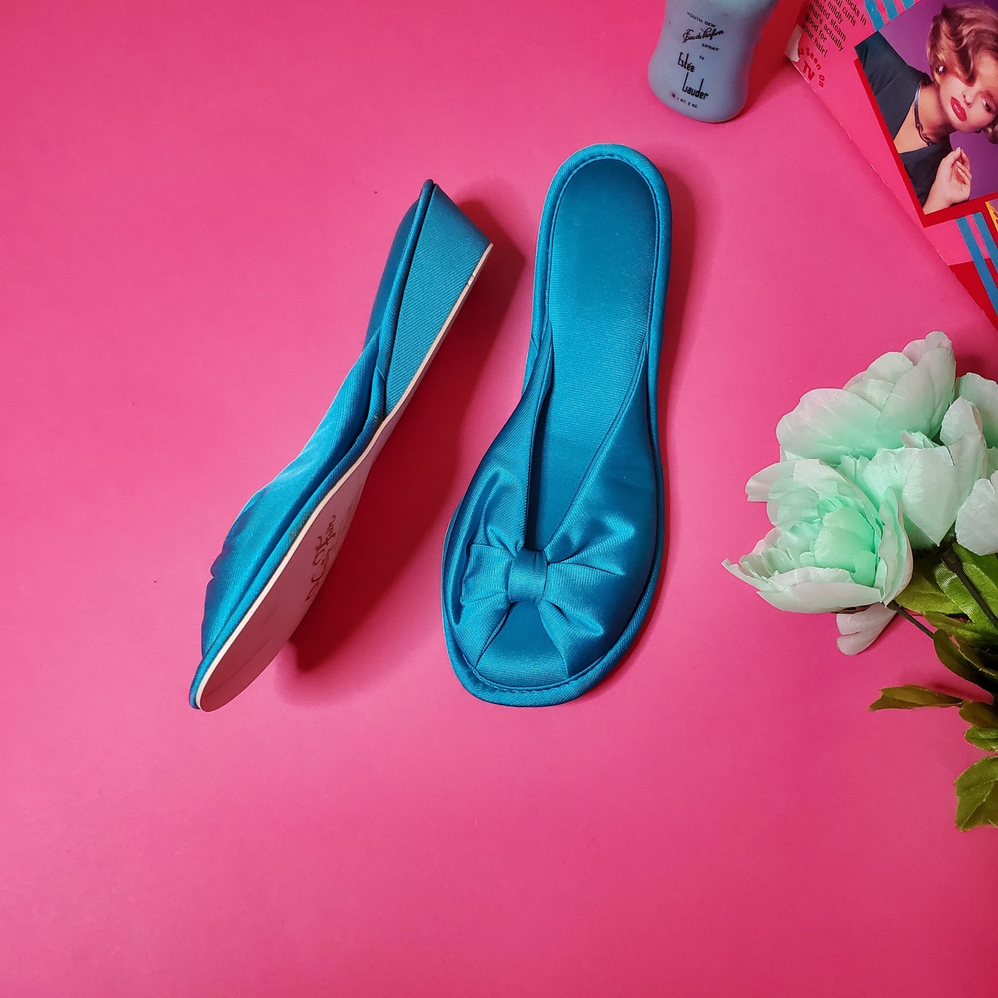Vintage Vanity fair house slippers