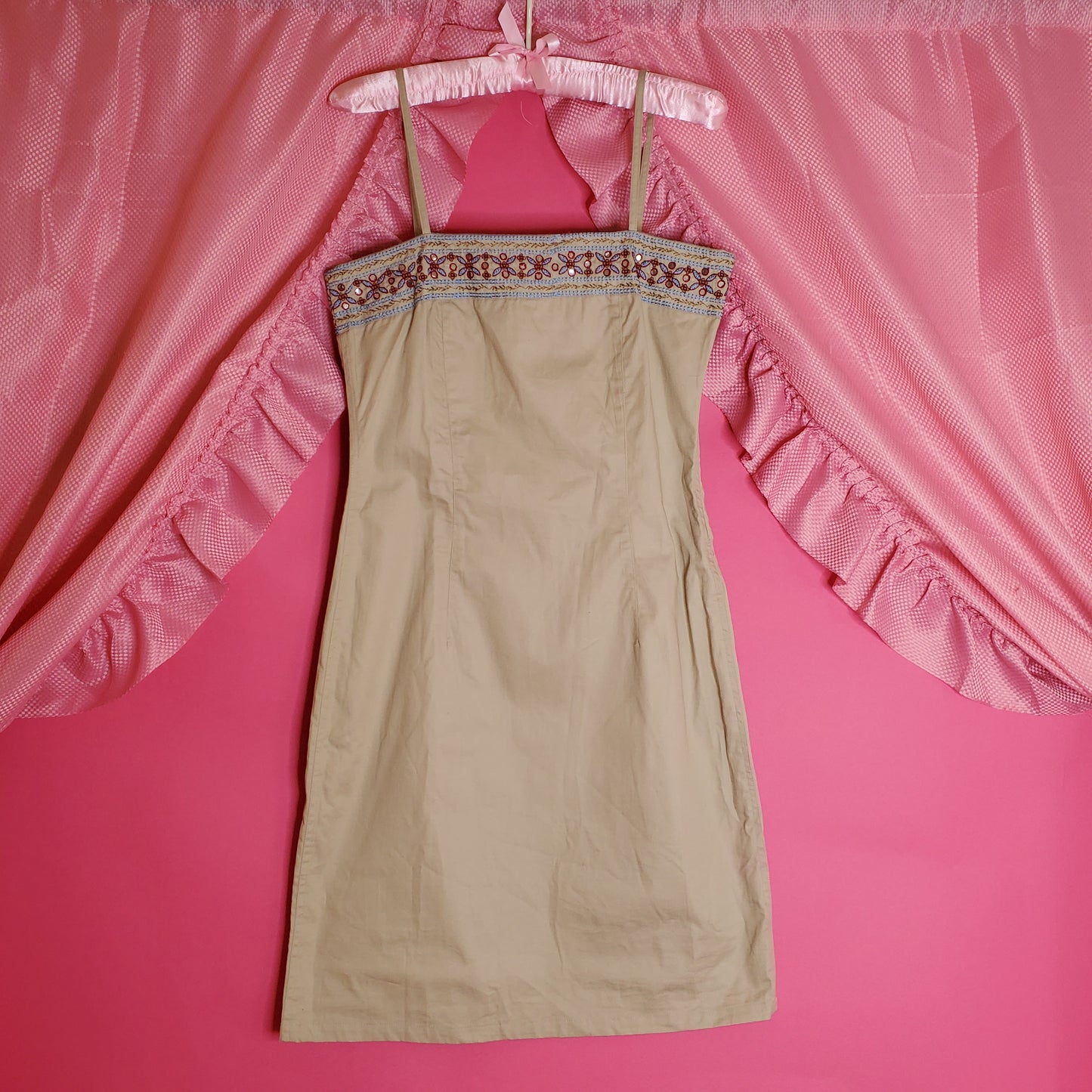 Early 00's Tommy Hilfiger khaki dress