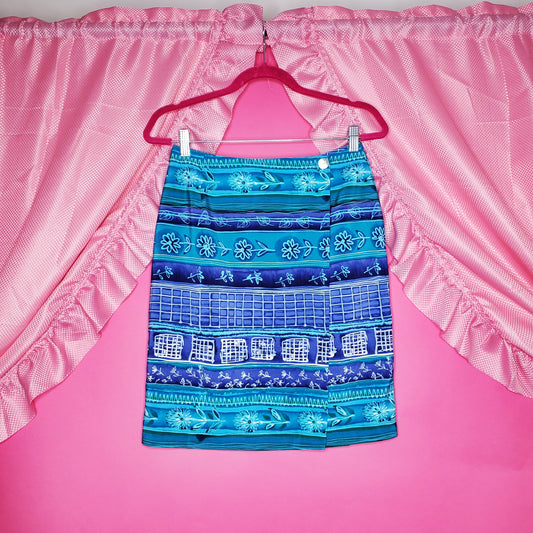 The Marcie midi wrap skirt