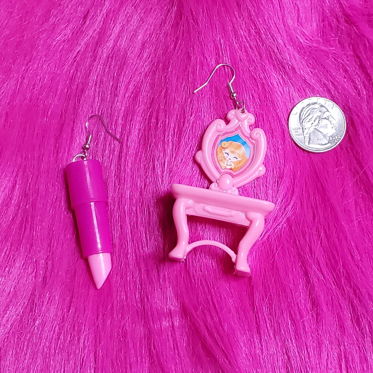 Material girl earrings