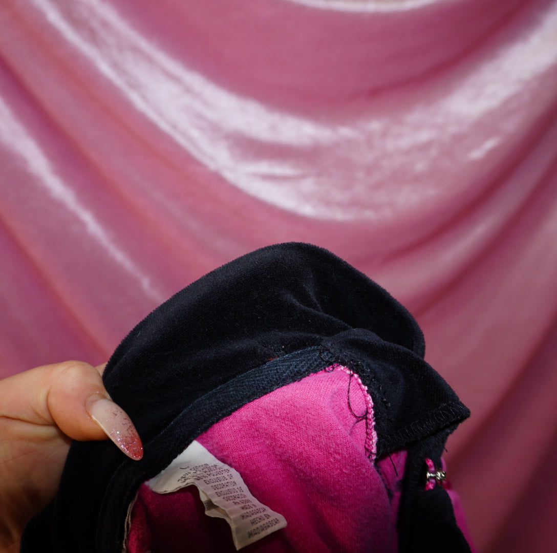 Color Bloquer Velour Track jacket