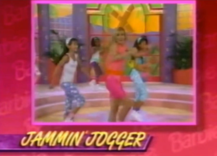 Barbie Aerobics VHS tape