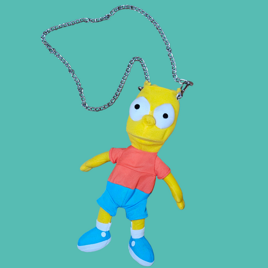 Bart Simpson Plush crossbody purse