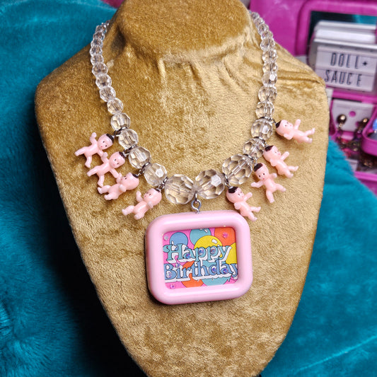 🎂Happy Birthday baby charm necklace🎂