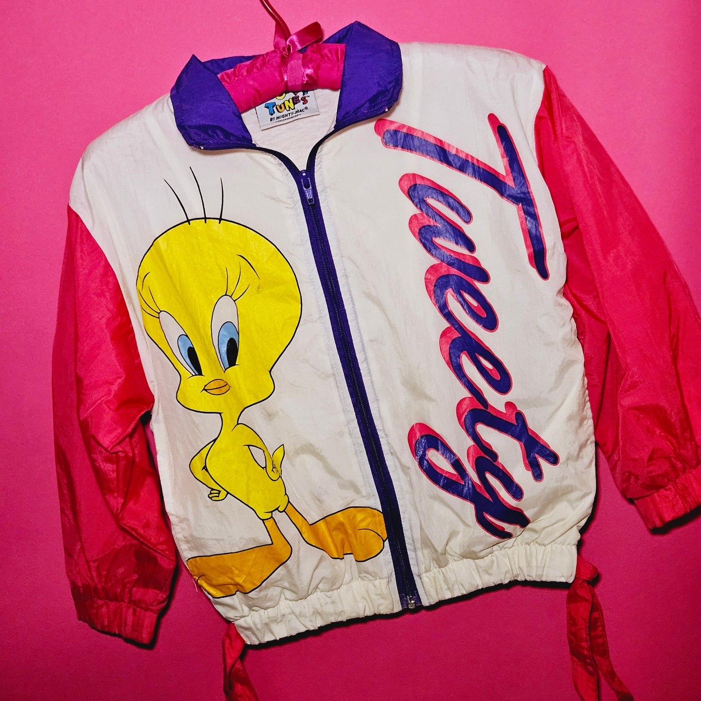 1992 Tweety Windbreaker jacket