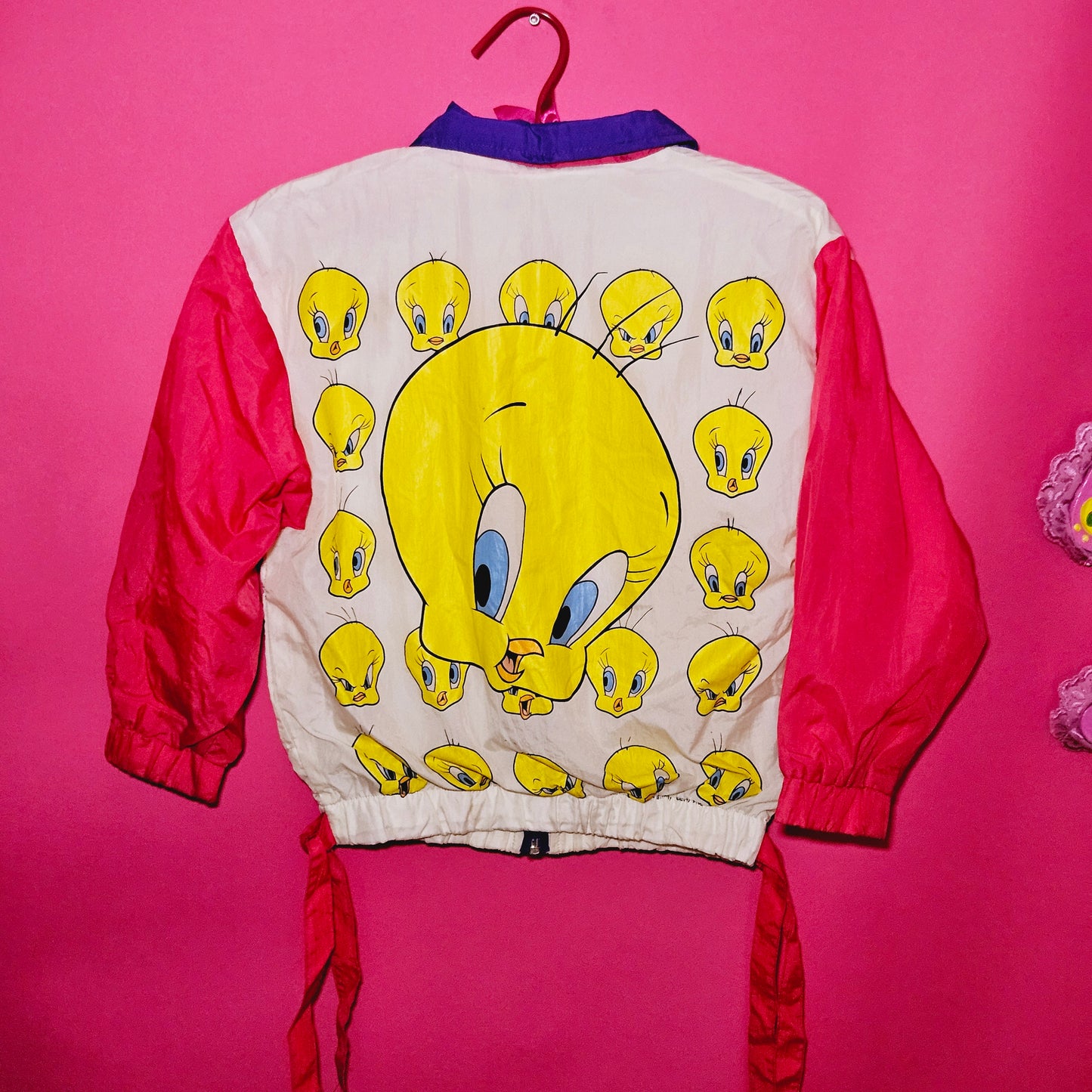 1992 Tweety Windbreaker jacket
