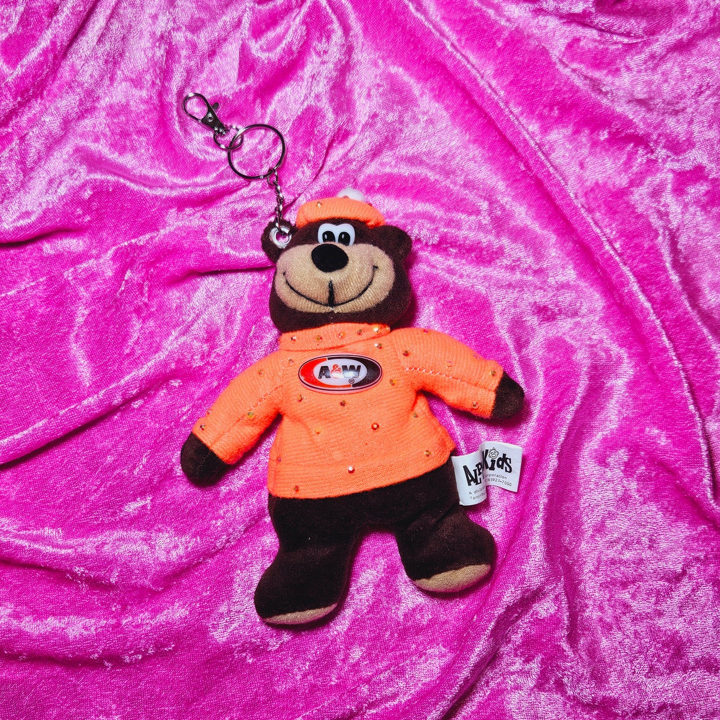 A&W Root Bear bag charm