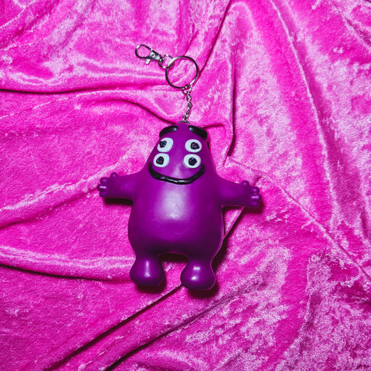 Grimace Cactus plant flea market bag charm