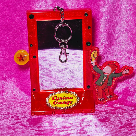 Vtg Curious George Wendy's toy Bag charm