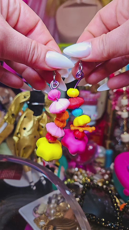 Whimsy Doll bendable earrings