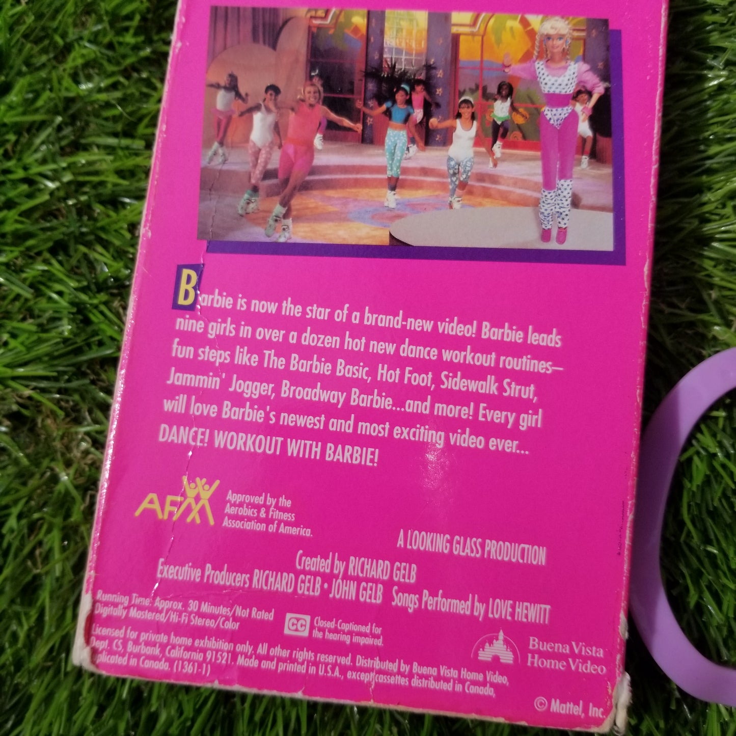 Barbie Aerobics VHS tape