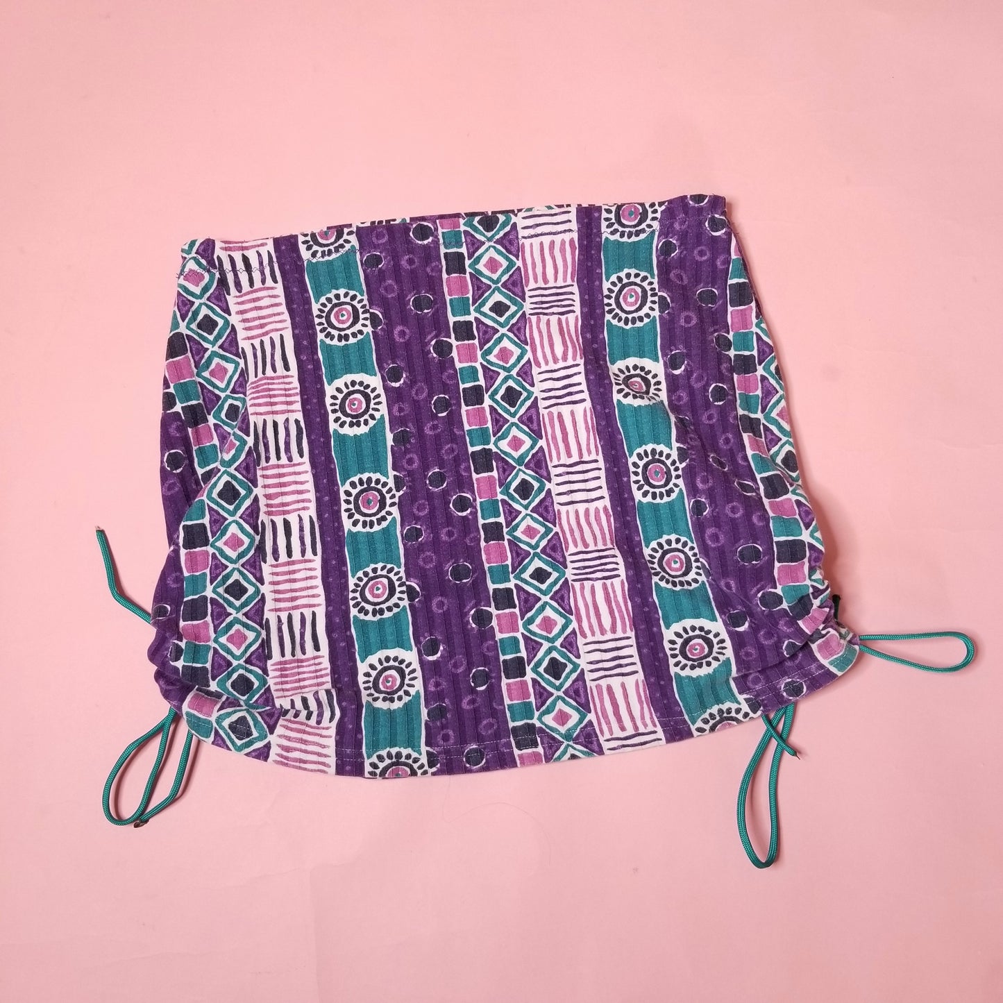 Saved by the Sauce Ruched mini skirt
