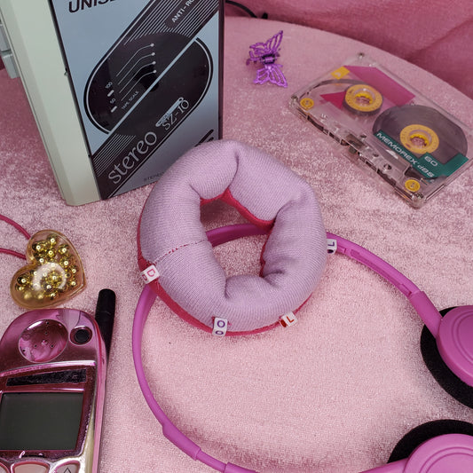Total Doll plush bangle bracelet