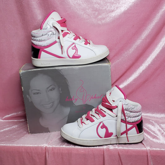 SIze 9 Baby Phat hightop sneakers