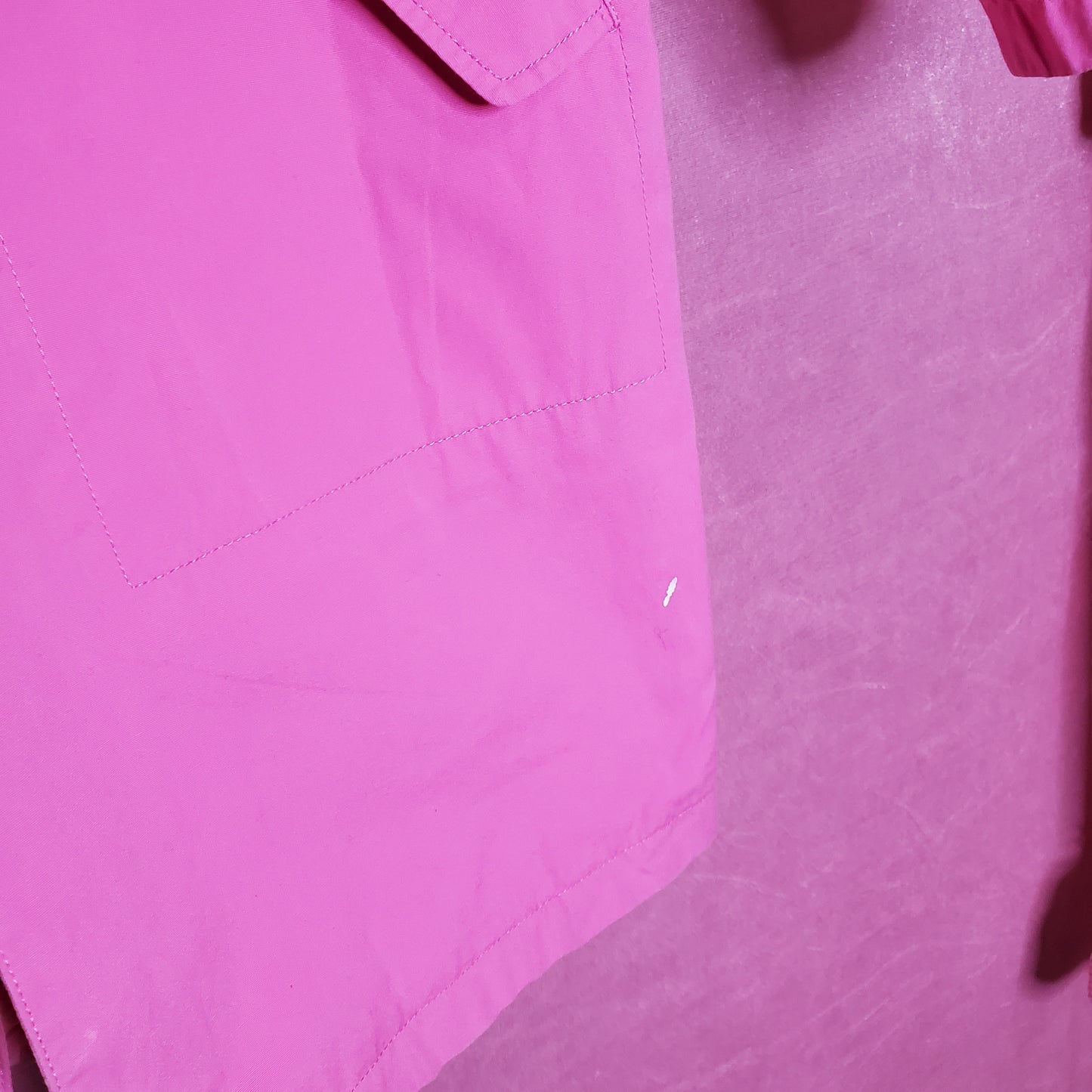 Reversible Pastel pink nostalgic flower trench coat