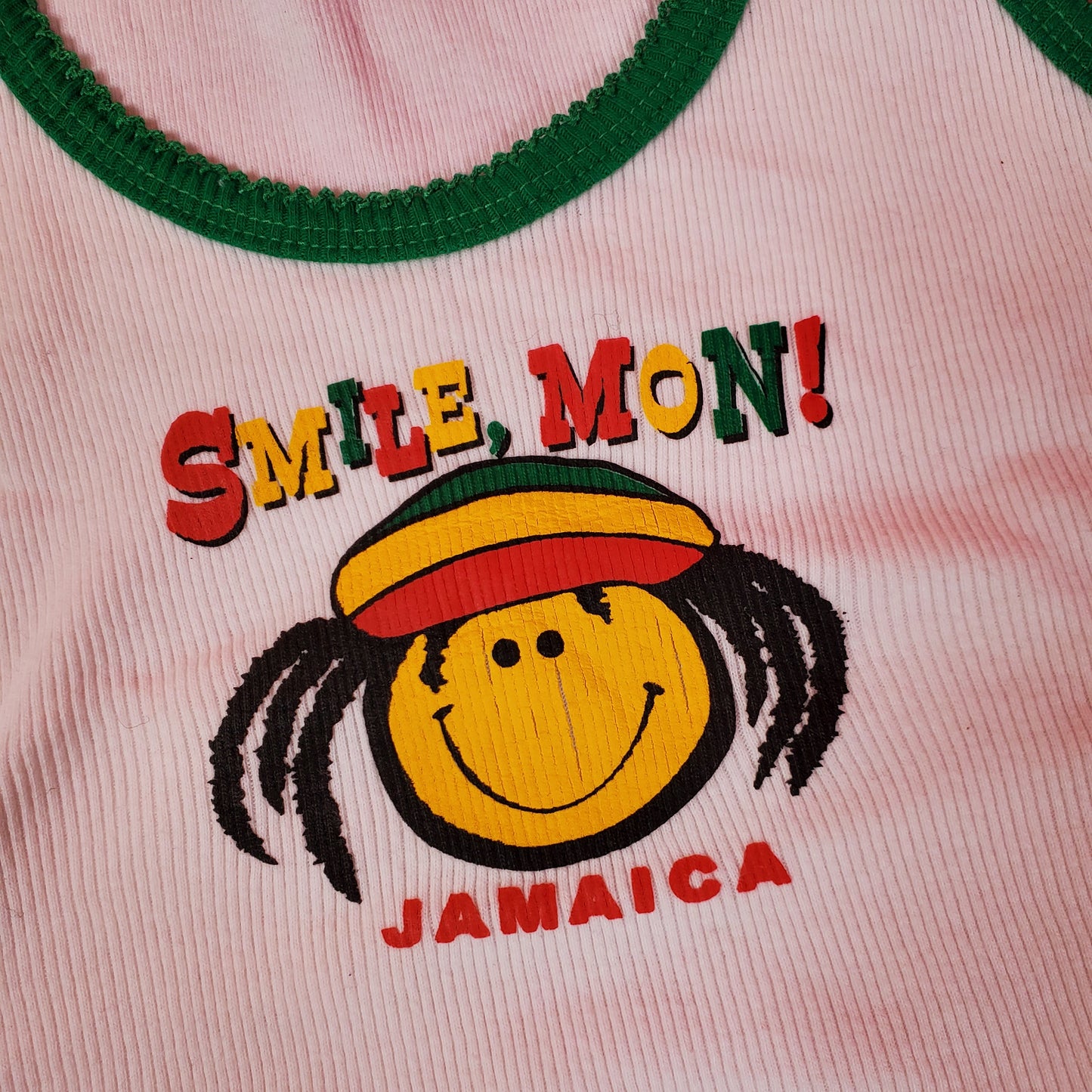 Smile Jamaica destination crop top