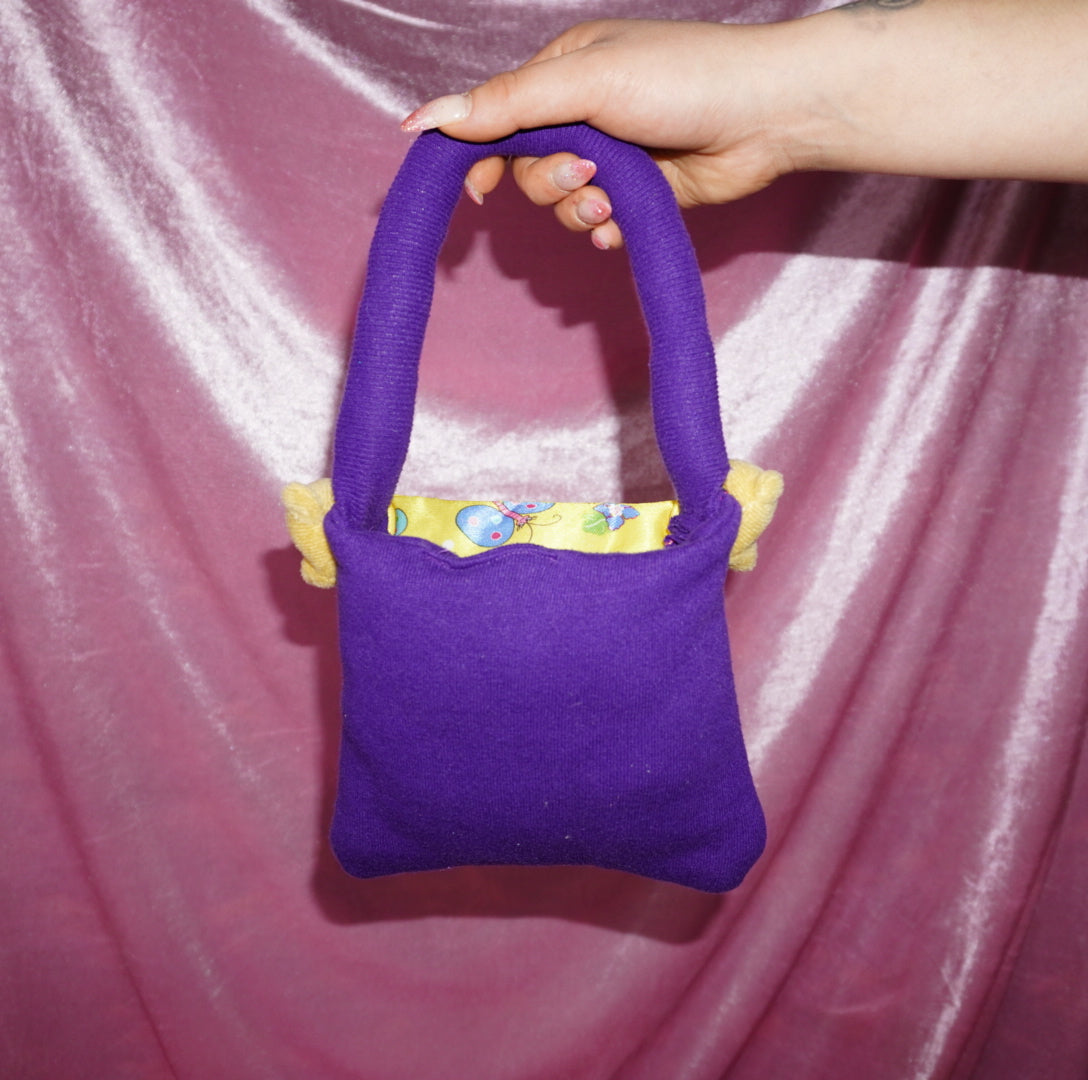Butterfly Bear mini puffer bag