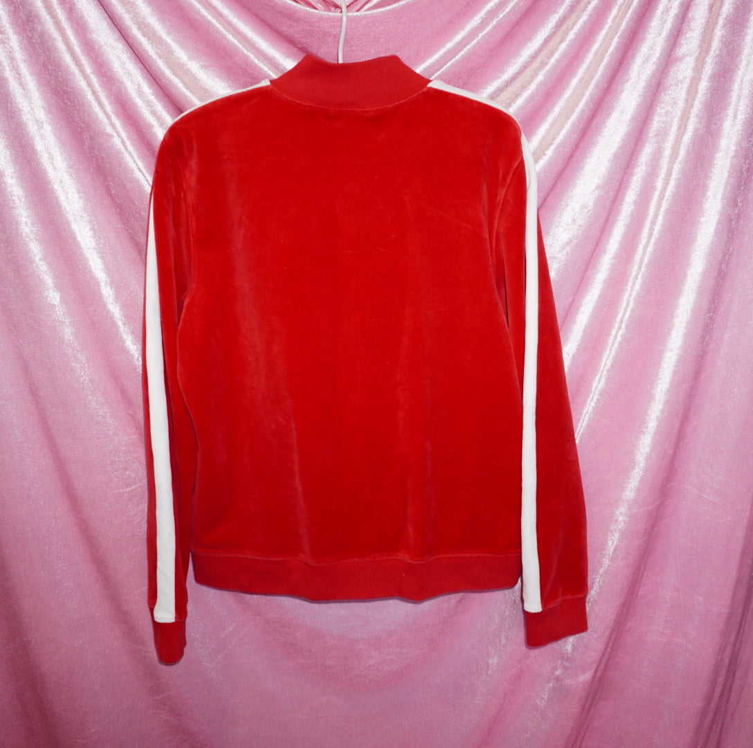 From the block velour JLo track jacket