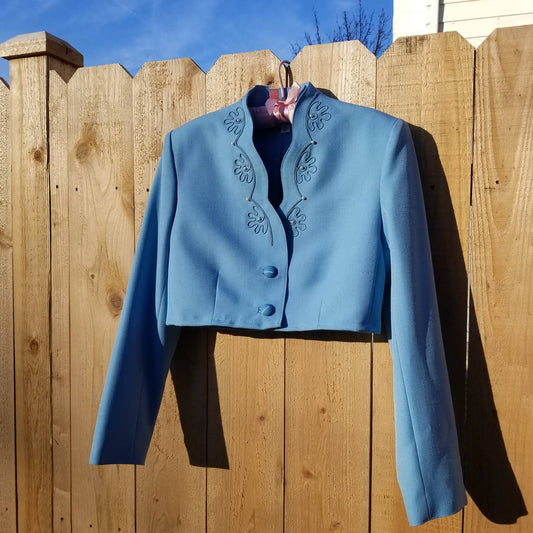 Dapper doll cropped blazer