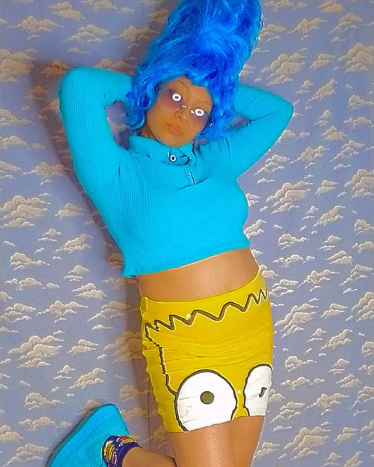 💛🛹Bart Simpson Reworked skirt🍼💛